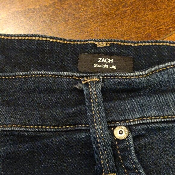 Mavi Zach Straight Leg Dark Wash Men's Jeans SIZE 42x28 - Picture 2 of 8